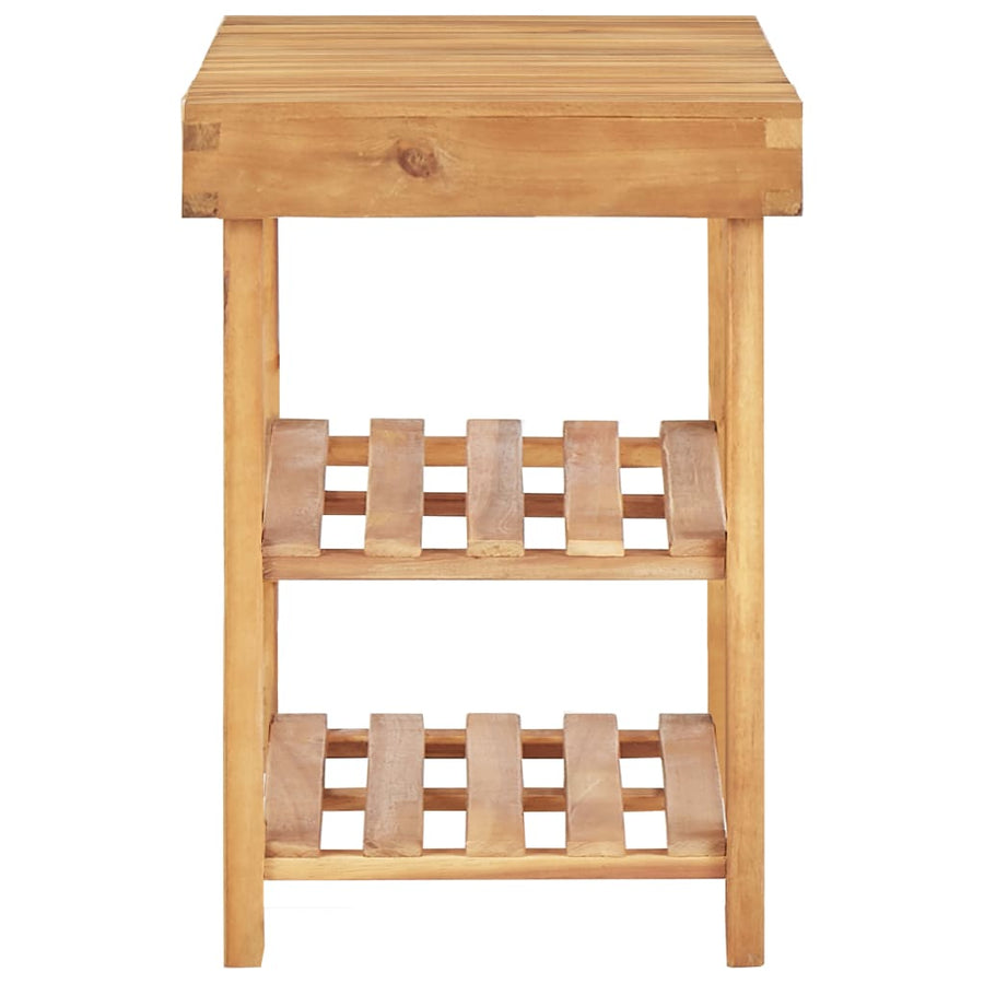 Schoenenrek 70X32X Massief Acaciahout 70 cm