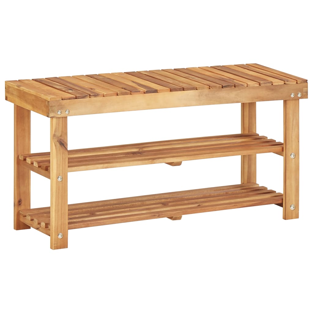 Schoenenrek 90X32X Massief Acaciahout 90 cm