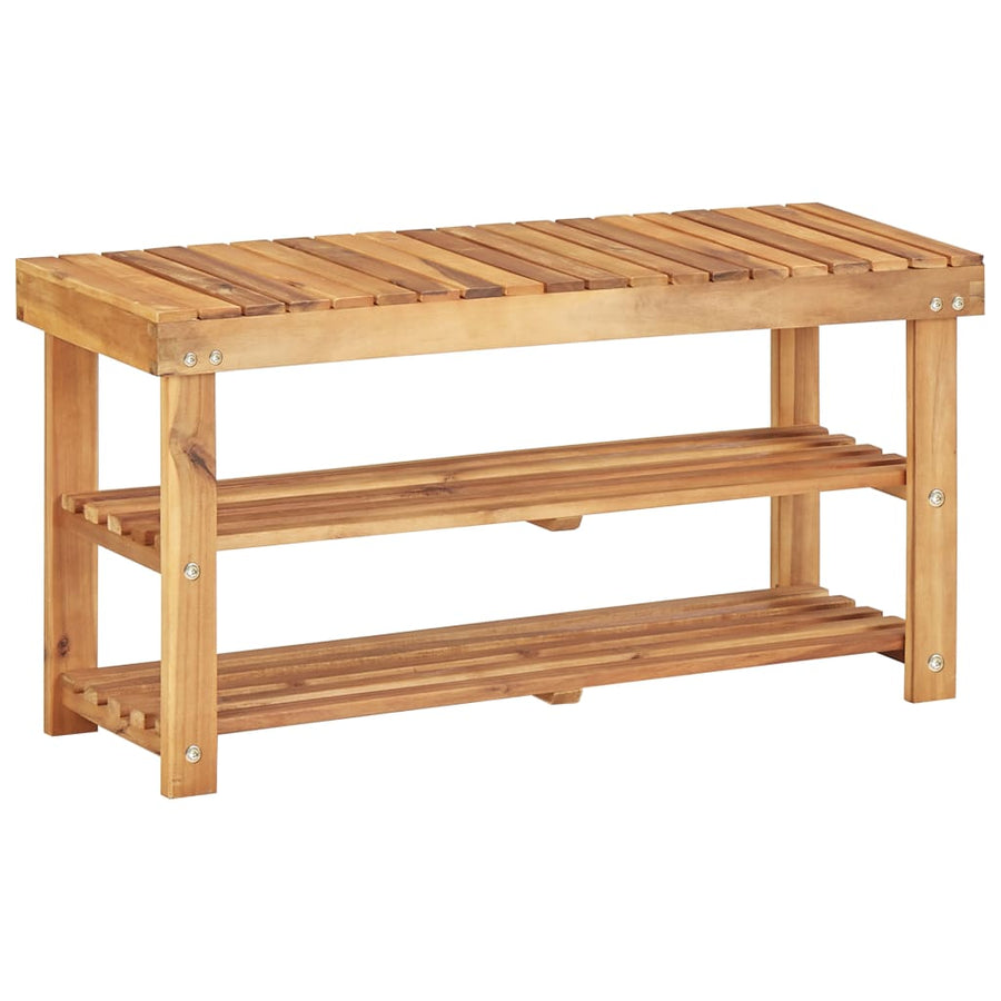Schoenenrek 90X32X Massief Acaciahout 90 cm