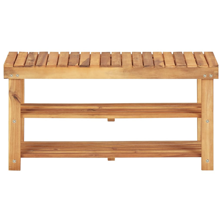Schoenenrek 90X32X Massief Acaciahout 90 cm