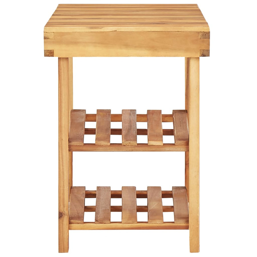 Schoenenrek 90X32X Massief Acaciahout 90 cm