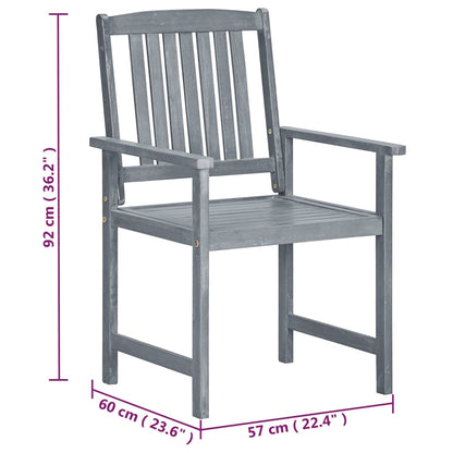 Tuinstoelen Massief Acaciahout 1