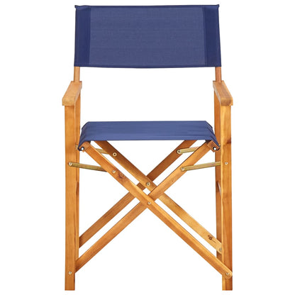 Regisseursstoelen Massief Acaciahout 1 2 Blauw