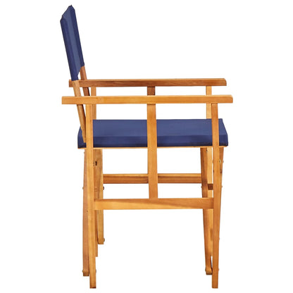 Regisseursstoelen Massief Acaciahout 1 2 Blauw