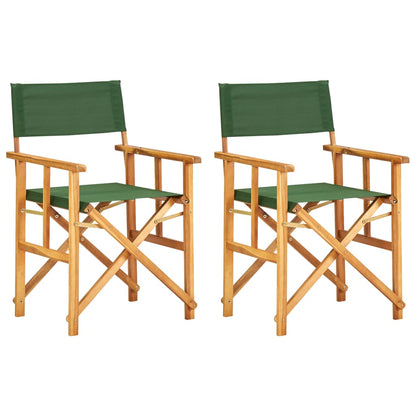 Regisseursstoelen Massief Acaciahout 1 2 Groen