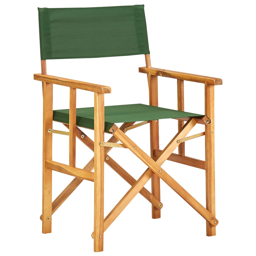 Regisseursstoelen Massief Acaciahout 1 2 Groen