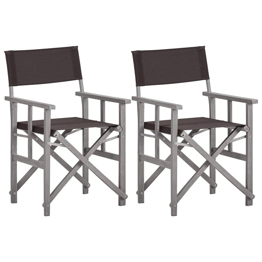 Regisseursstoelen Massief Acaciahout 2