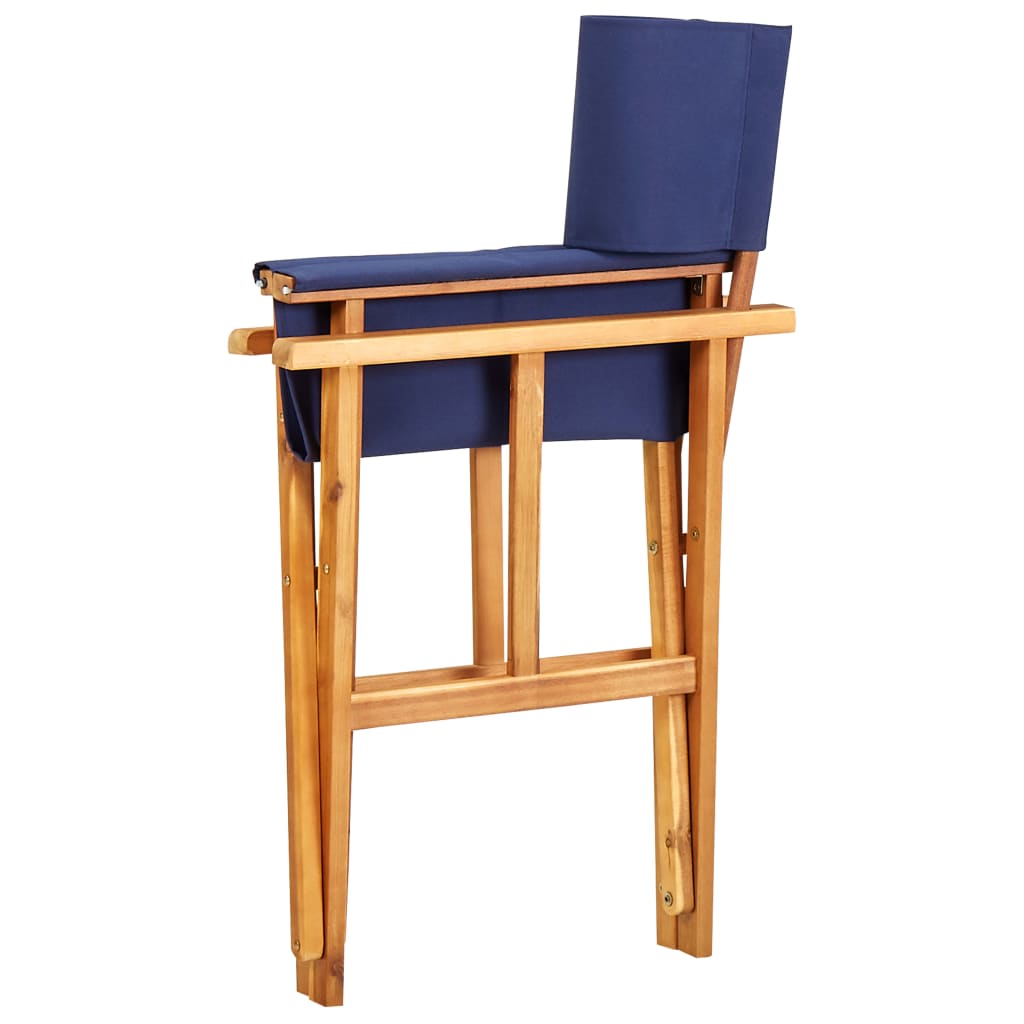 Regisseursstoel Massief Acaciahout 1 Blauw