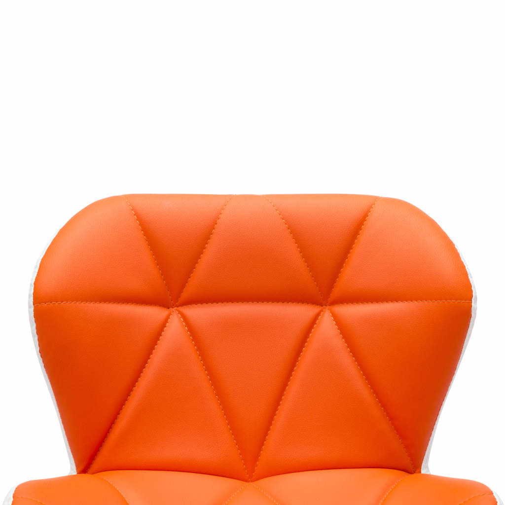 Barkruk Oranje 44 x 48 x 105,5 cm Nep Leer