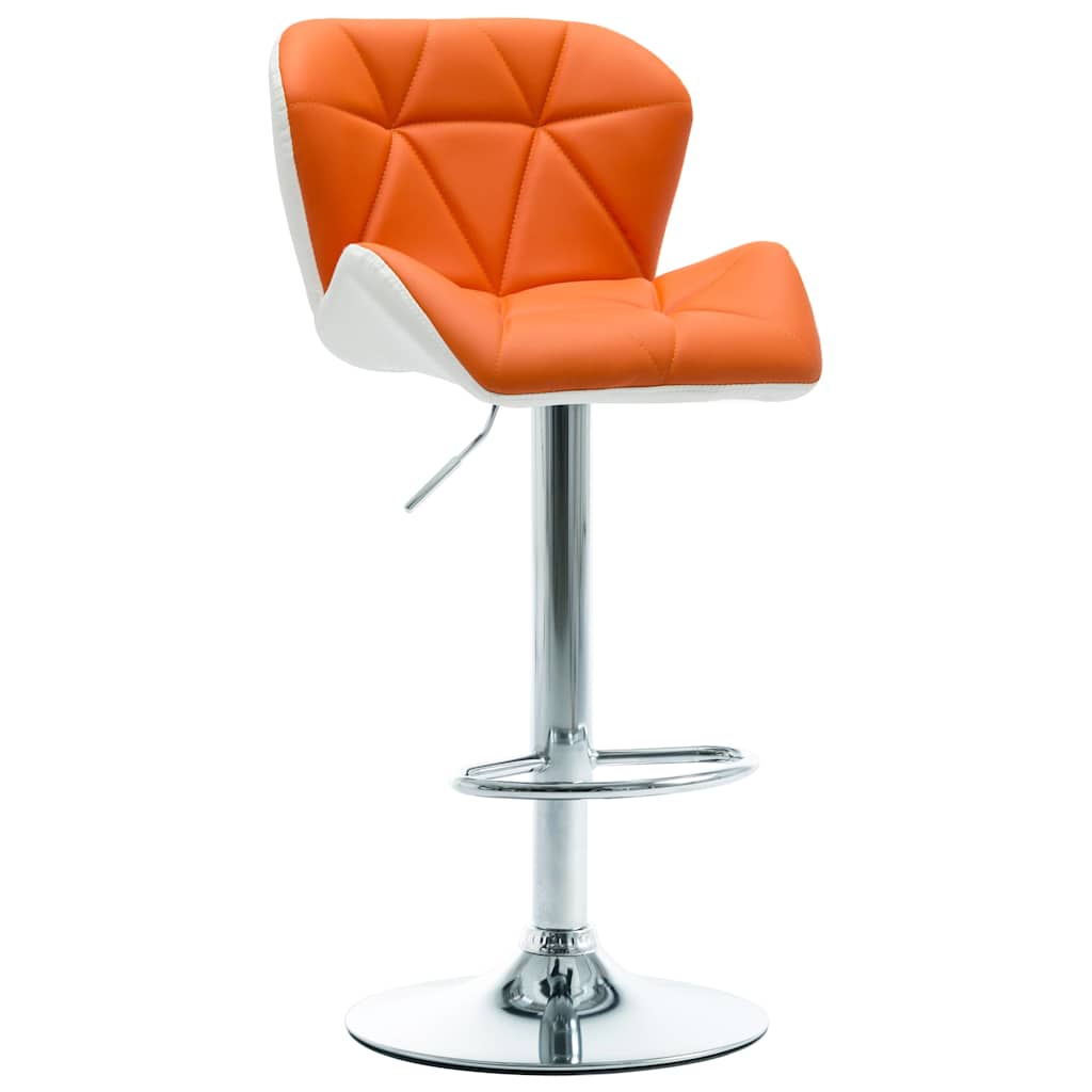 Barkruk Oranje 44 x 48 x 105,5 cm Nep Leer