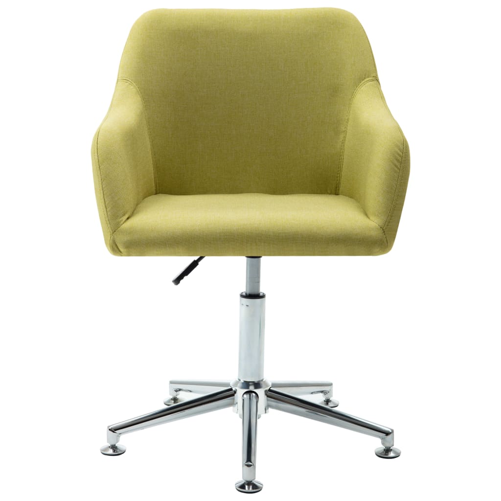 Eetkamerstoelen Draaibaar 6 St Stof Groen 6