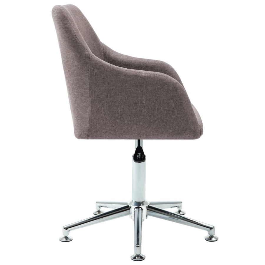 Eetkamerstoelen Draaibaar Stof 4