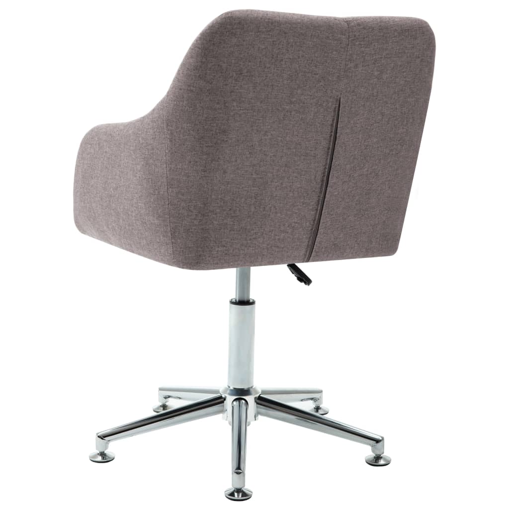 Eetkamerstoelen Draaibaar Stof 4