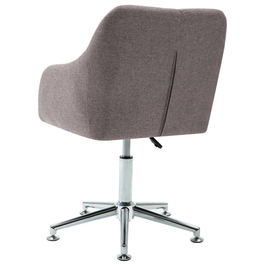 Eetkamerstoelen Draaibaar Stof 4