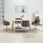 Dining Chairs Swivel Fabric 4