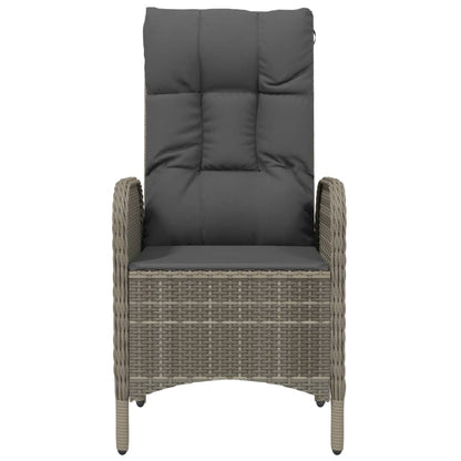 Tuinstoelen Poly Rattan Grijs