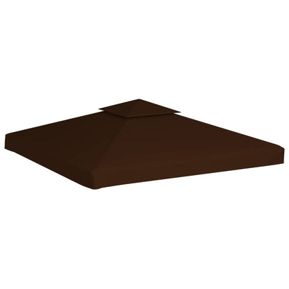 Prieeldak 2-Laags 310 G/M² 3 x 3 m Bruin
