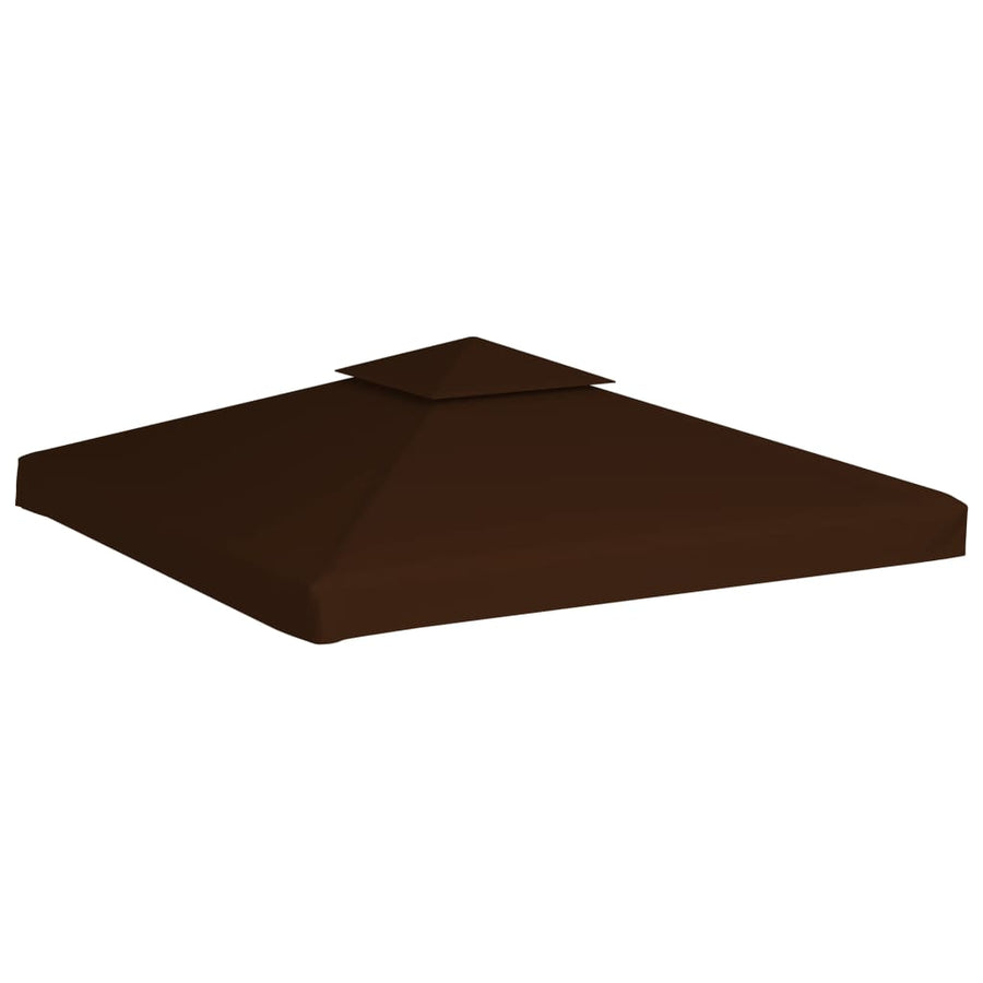Prieeldak 2-Laags 310 G/M² 3 x 3 m Bruin