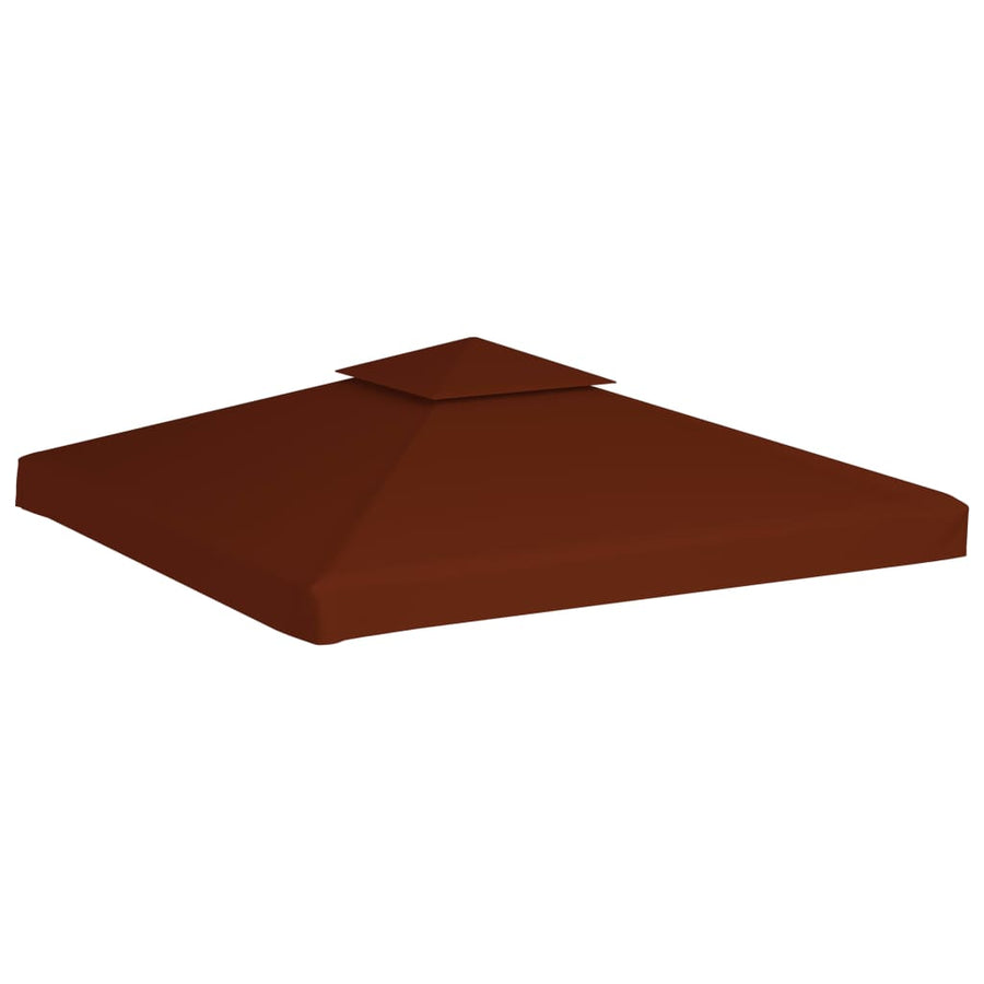 Prieeldak 2-Laags 310 G/M² Kleurig 3 x 3 m Terracotta