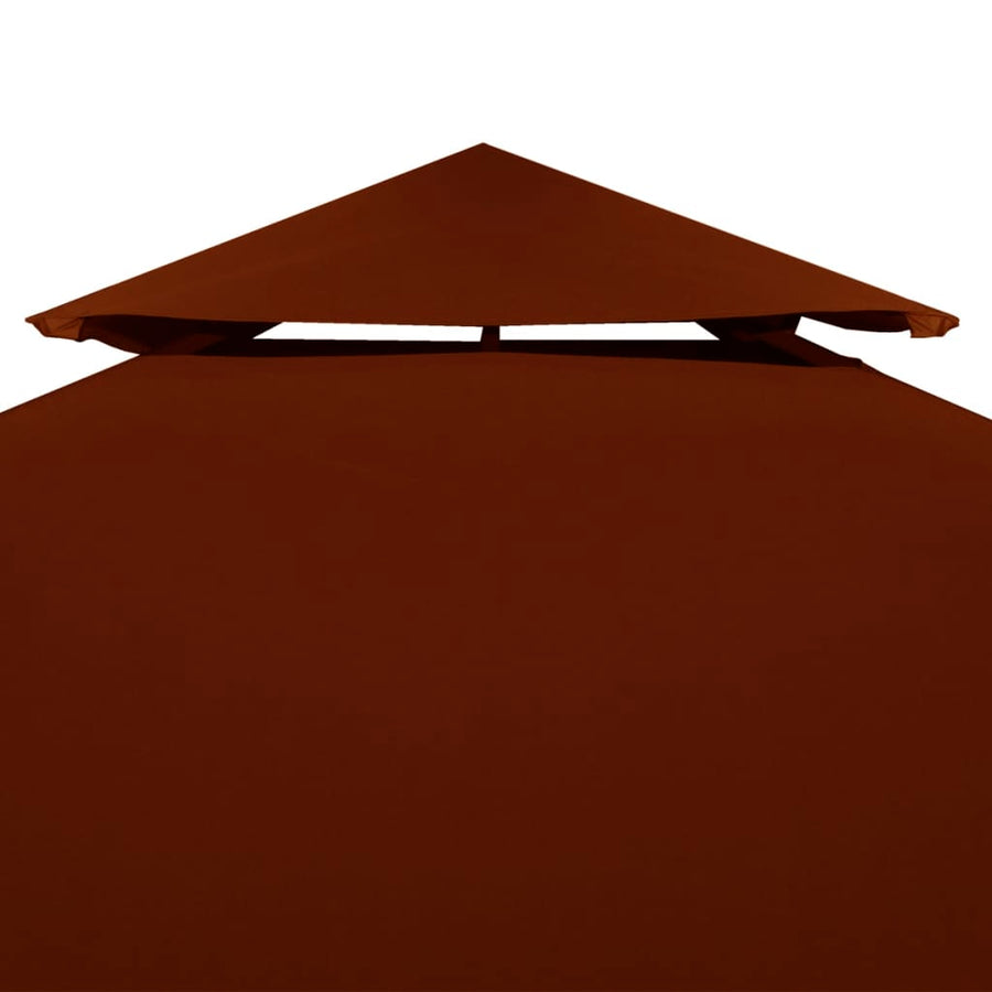 Prieeldak 2-Laags 310 G/M² Kleurig 3 x 3 m Terracotta