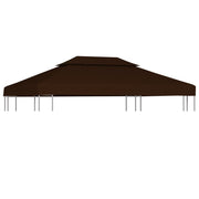 Prieeldak 4x3 m bruin 310 g/m²