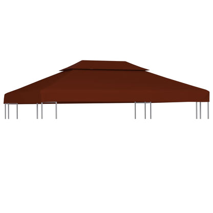 Prieeldak 2-Laags 310 G/M² Kleurig 4 x 3 m Terracotta
