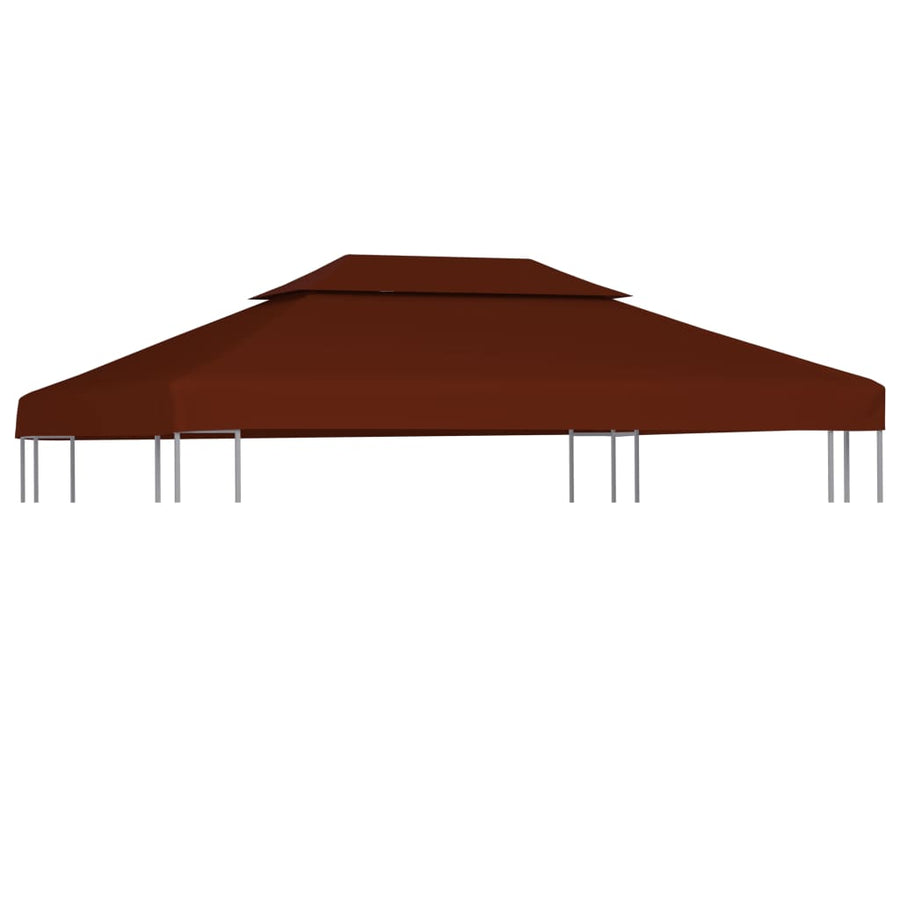 Prieeldak 2-Laags 310 G/M² Kleurig 4 x 3 m Terracotta