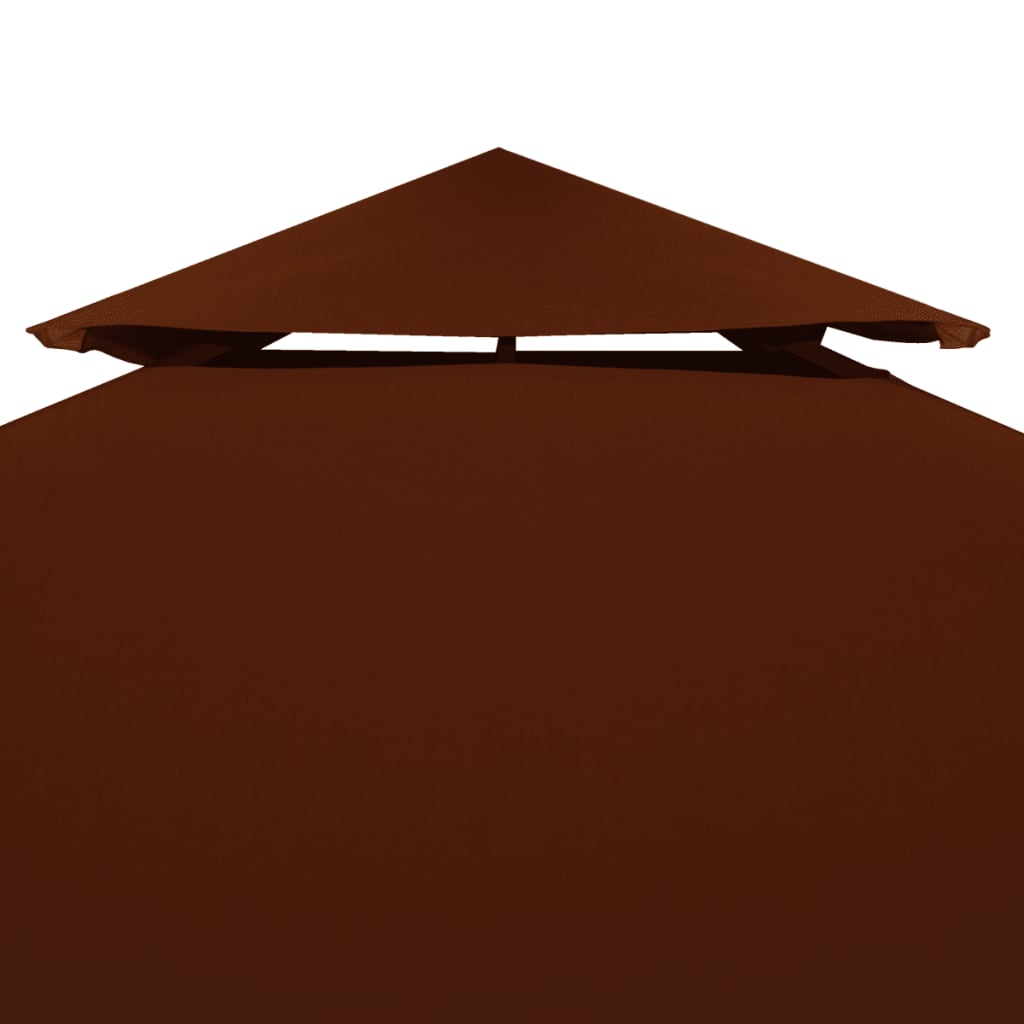 Prieeldak 2-Laags 310 G/M² Kleurig 4 x 3 m Terracotta
