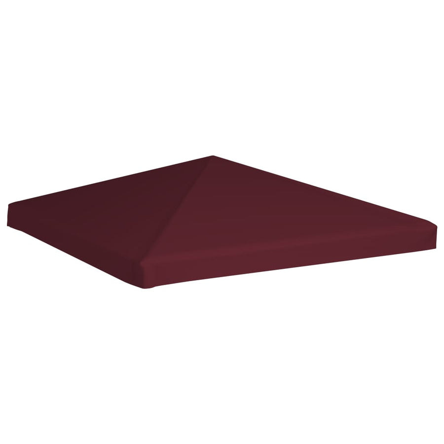 Prieeldak 310 G/M² Bordeaux 3 x 3 m Bordeauxrood