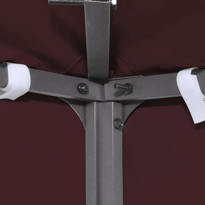 Prieeldak 310 G/M² Bordeaux 3 x 3 m Bordeauxrood