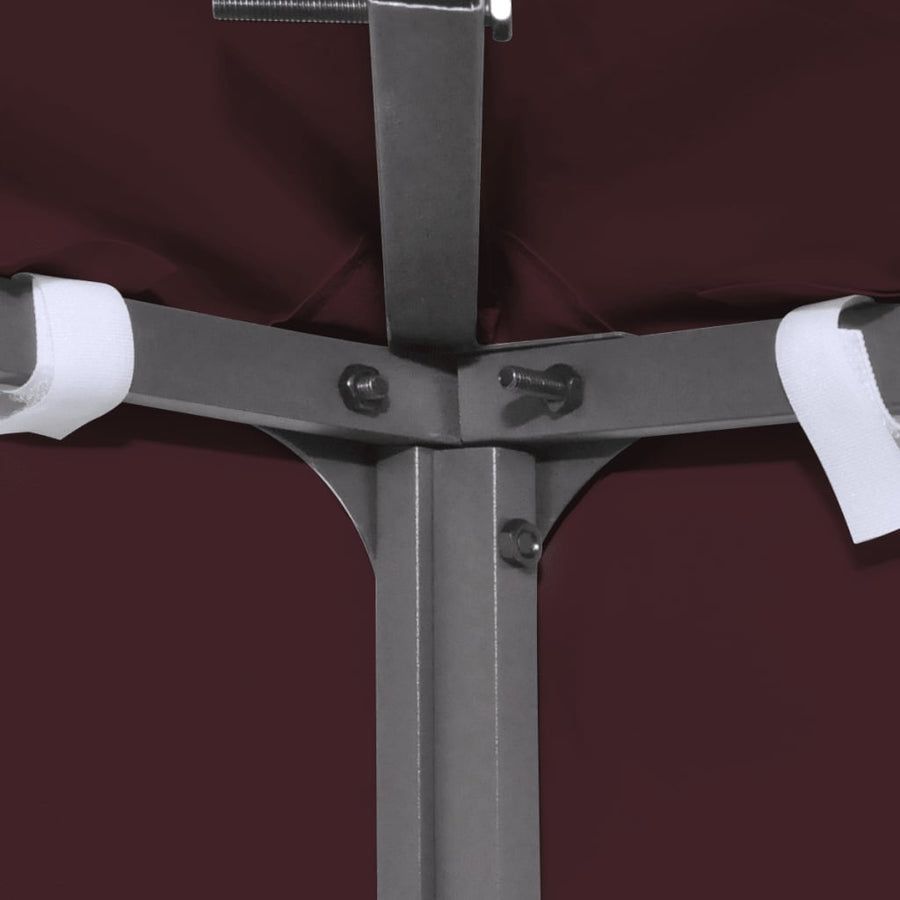 Prieeldak 310 G/M² Bordeaux 3 x 3 m Bordeauxrood