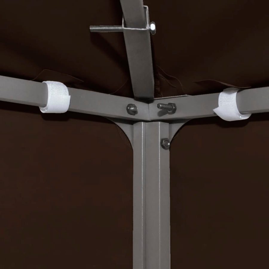 Prieeldak 310 G/M² 3 x 3 m Bruin