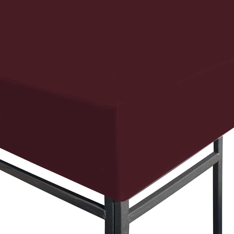 Prieeldak 310 G/M² Bordeaux 3 x 4 m Bordeauxrood