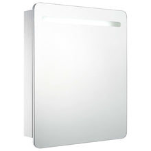 Badkamerkastje Met Spiegel Led 68X9X80 Cm