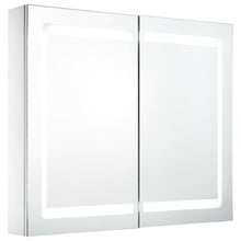 Badkamerkast Met Spiegel En Led 80X12,2X68 Cm