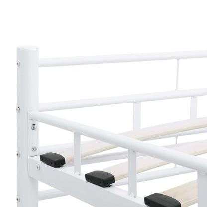 Bedframe Metaal 140 x 200 cm Wit