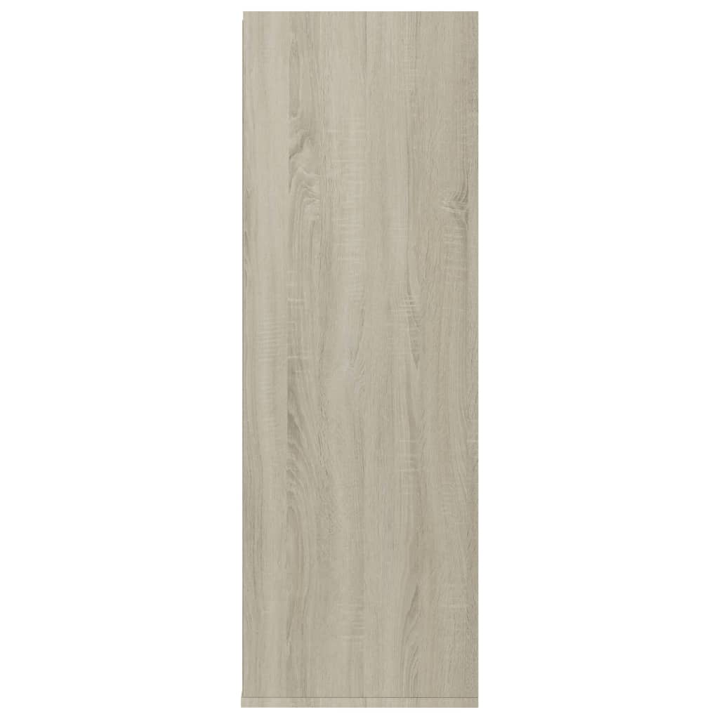 Schoenenrek 54x34x100,5 cm bewerkt hout sonoma eikenkleurig Sonoma eiken