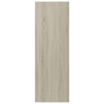 Schoenenrek 54x34x100,5 cm bewerkt hout sonoma eikenkleurig Sonoma eiken