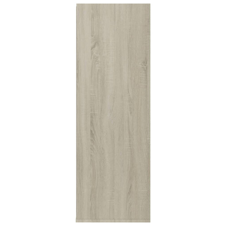 Schoenenrek 54x34x100,5 cm bewerkt hout sonoma eikenkleurig Sonoma eiken
