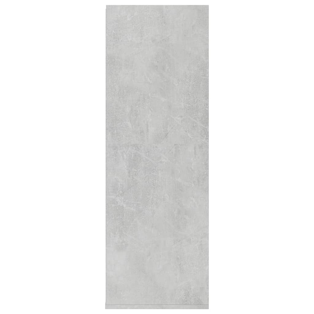 Schoenenrek 54X34X00,5 Cm Bewerkt Hout Betongrijs