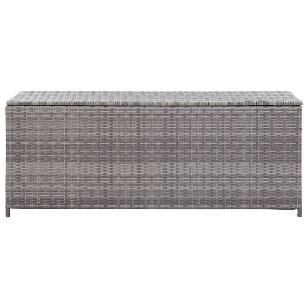 Tuinbox 150X50X60 Cm Poly Rattan Grijs
