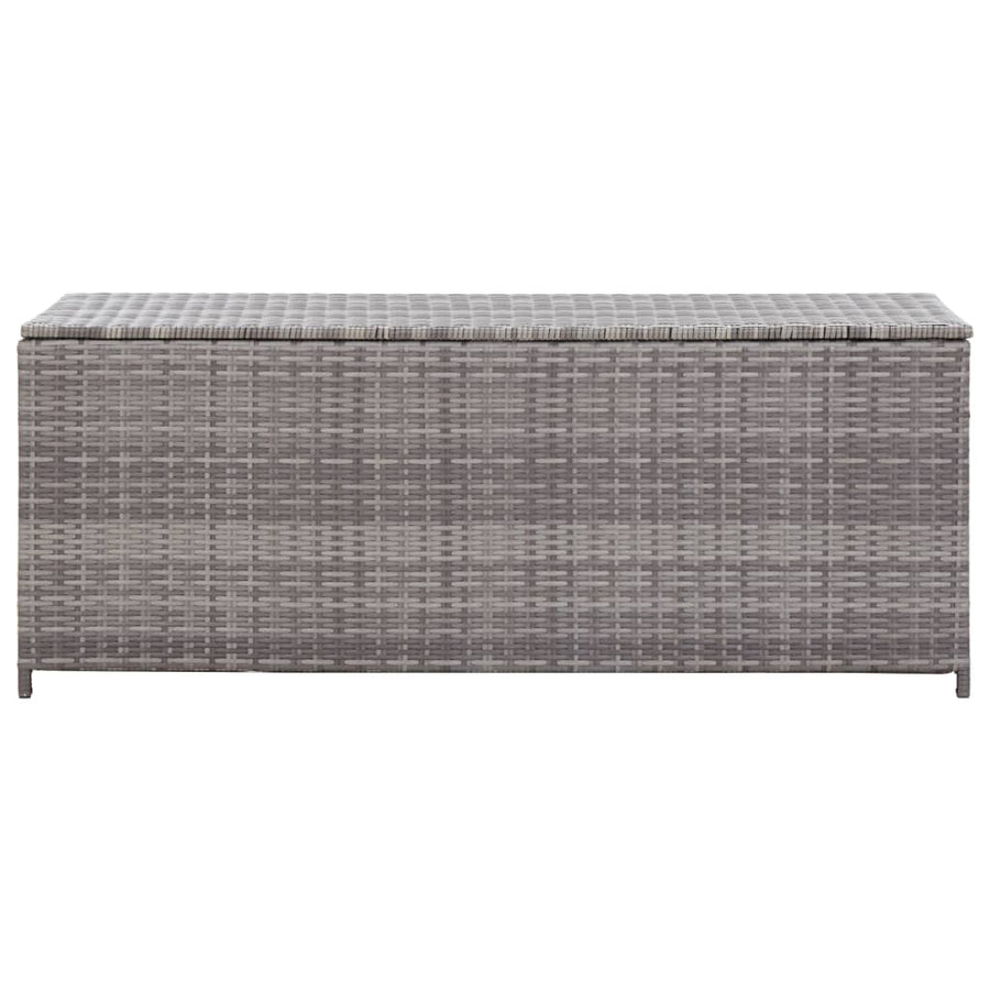 Tuinbox 150X50X60 Cm Poly Rattan Grijs