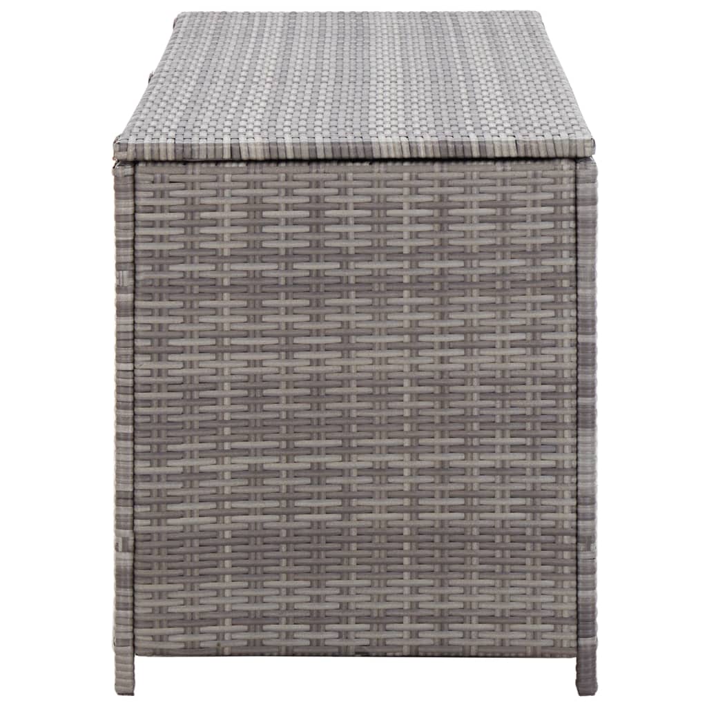 Tuinbox 150X50X60 Cm Poly Rattan Grijs