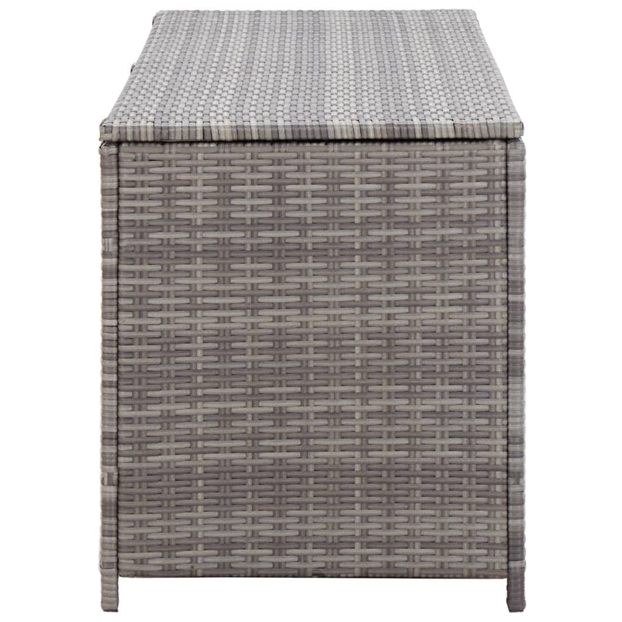 Tuinbox 150X50X60 Cm Poly Rattan Grijs