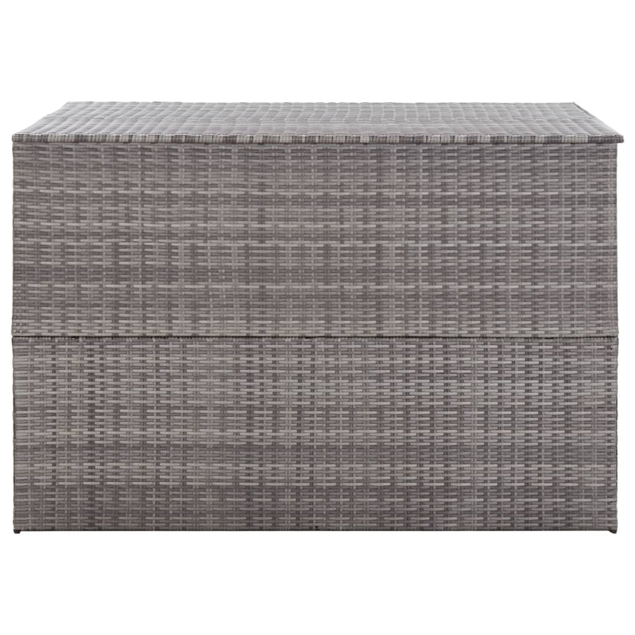 Tuinbox 150X100X100 Cm Poly Rattan Grijs