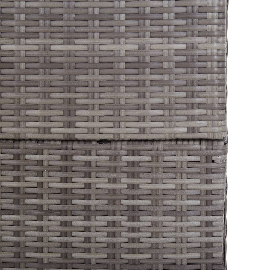Tuinbox 150X100X100 Cm Poly Rattan Grijs