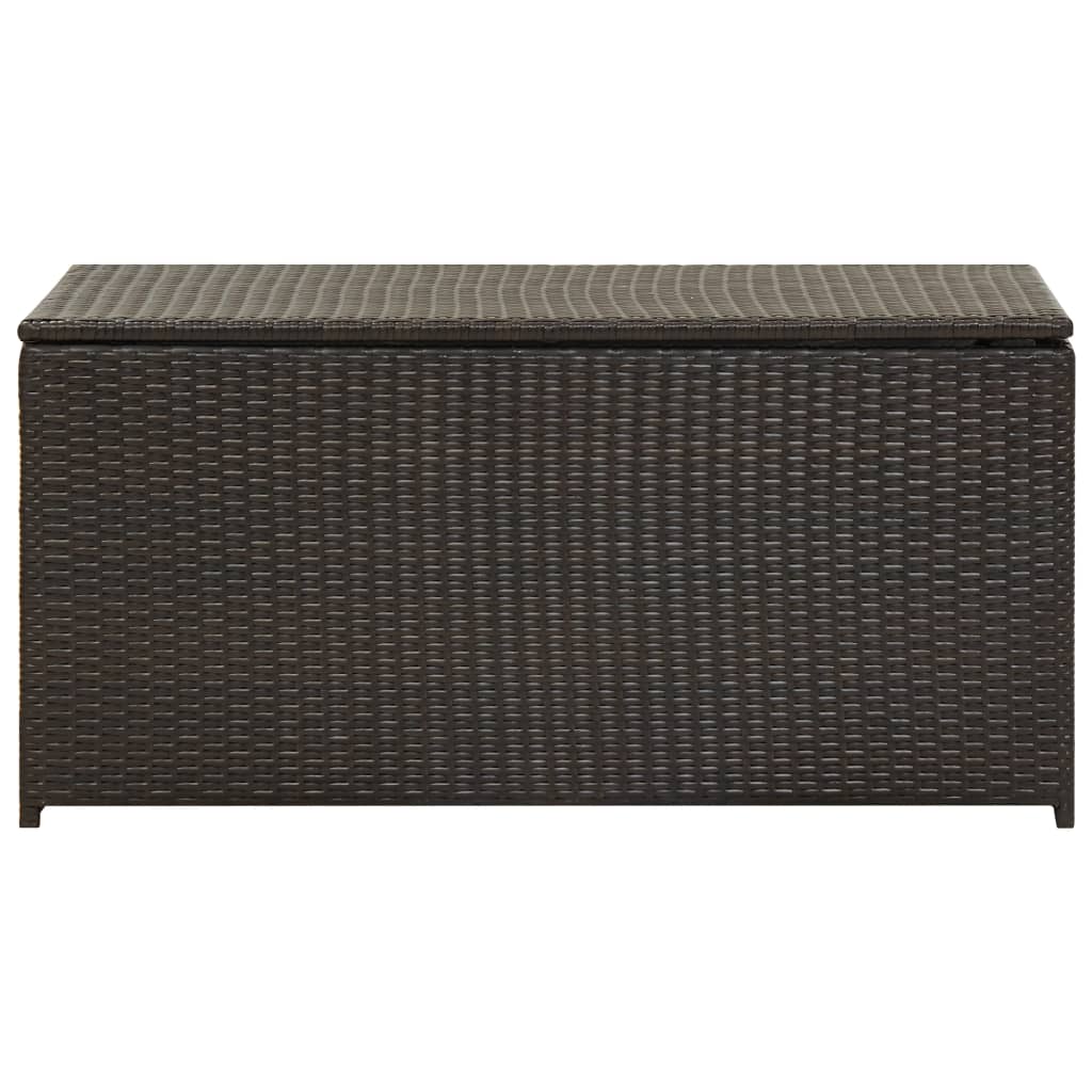 Tuinbox Poly Rattan 100 x 50 x 50 cm Bruin
