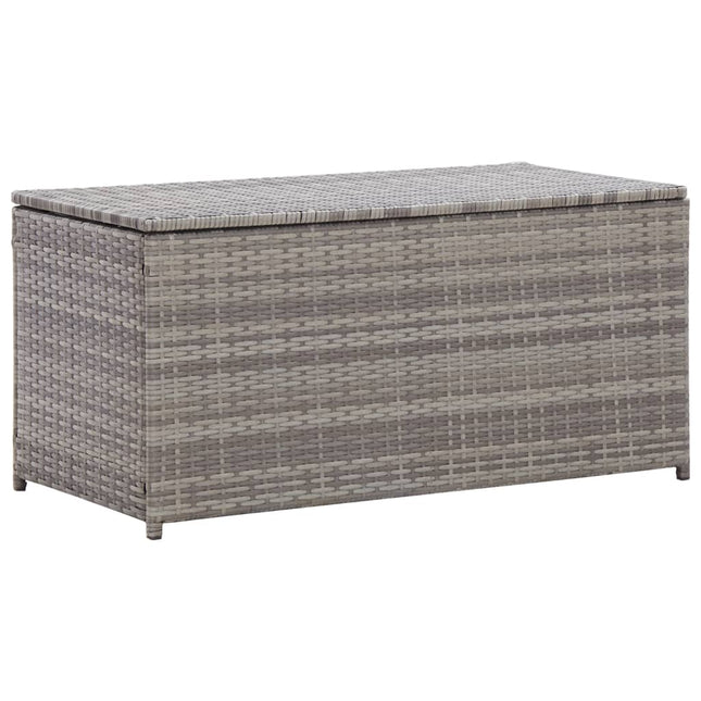 Tuinbox Poly Rattan 100 x 50 x 50 cm Grijs