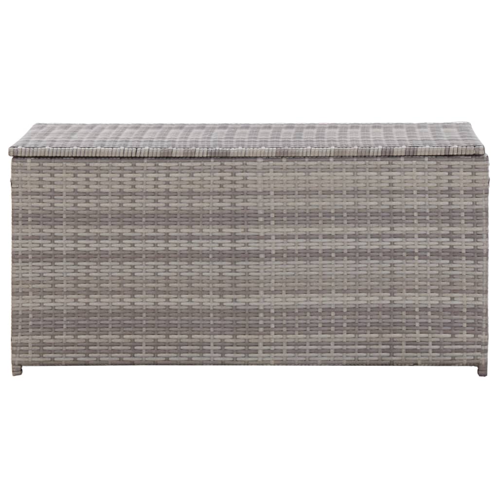 Tuinbox Poly Rattan 100 x 50 x 50 cm Grijs