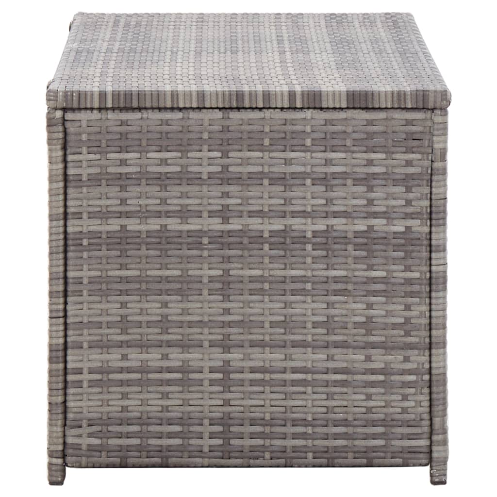 Tuinbox Poly Rattan 100 x 50 x 50 cm Grijs